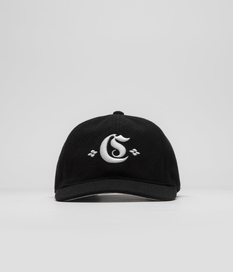 Carhartt Greatest Hits Logo Cap in Black and Wax