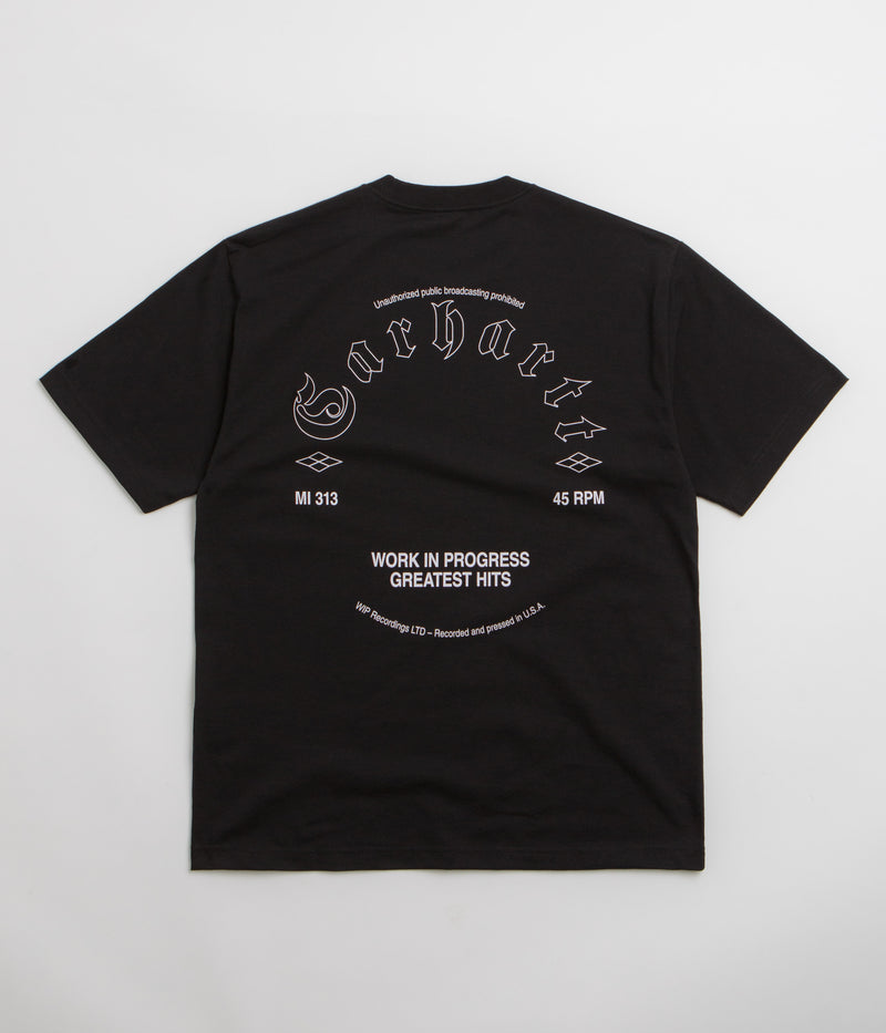 Carhartt Greatest Hits T-Shirt in Black and White