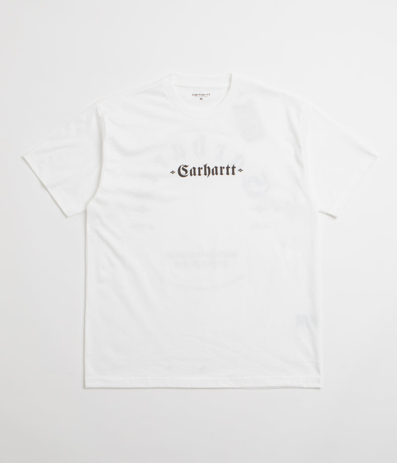 Carhartt Greatest Hits T-Shirt in White and Black