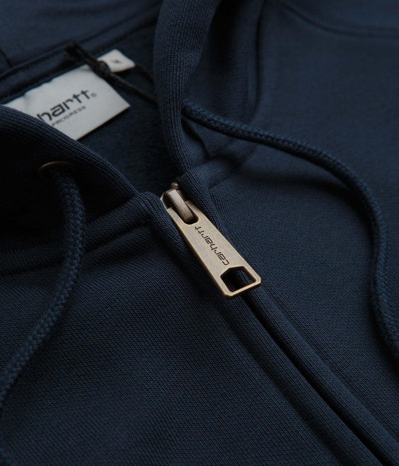 Carhartt Hooded Chase Jacket in Mizar and Gold