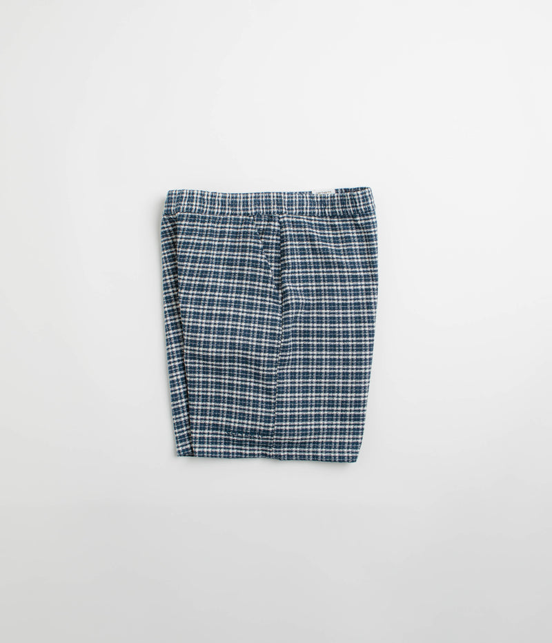Carhartt Kander Shorts in Kander Check and Blue River