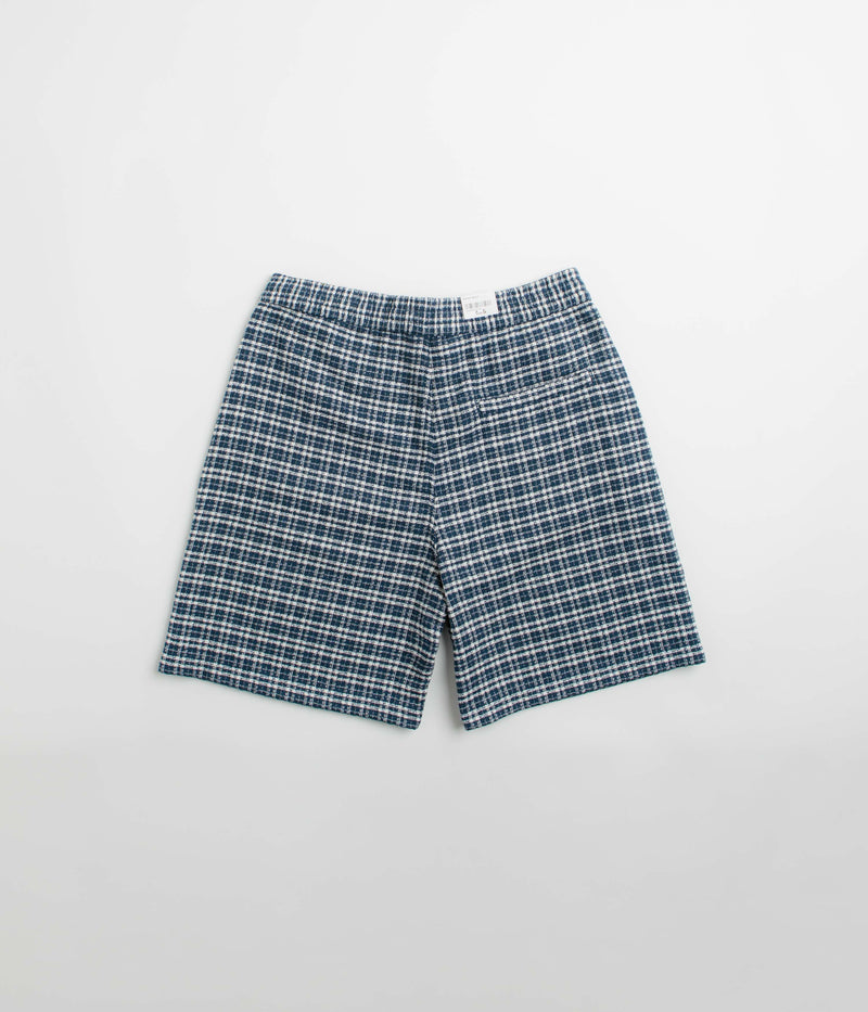 Carhartt Kander Shorts in Kander Check and Blue River