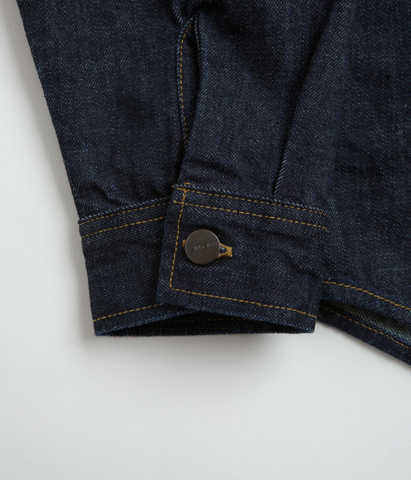 Carhartt Lincoln Shirt Jacket in Blue Rinsed