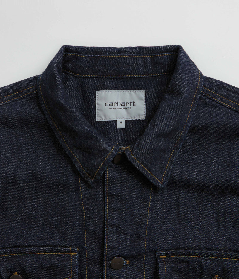 Carhartt Lincoln Shirt Jacket in Blue Rinsed