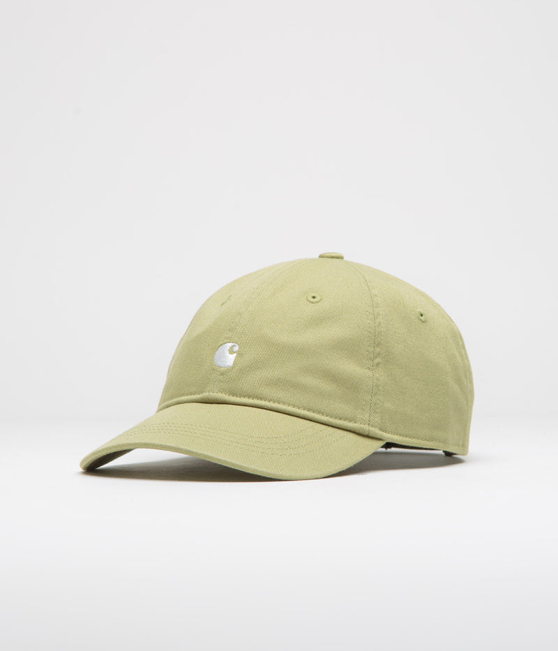 Carhartt Madison Logo Cap in Gentle Green and White