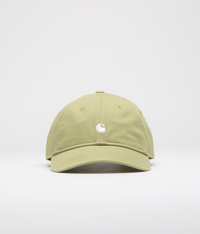 Carhartt Madison Logo Cap in Gentle Green and White