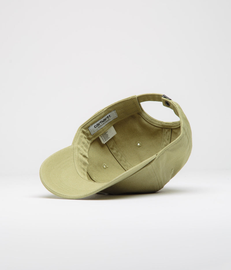 Carhartt Madison Logo Cap in Gentle Green and White