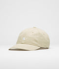 Carhartt Madison Logo Cap in Stone and White