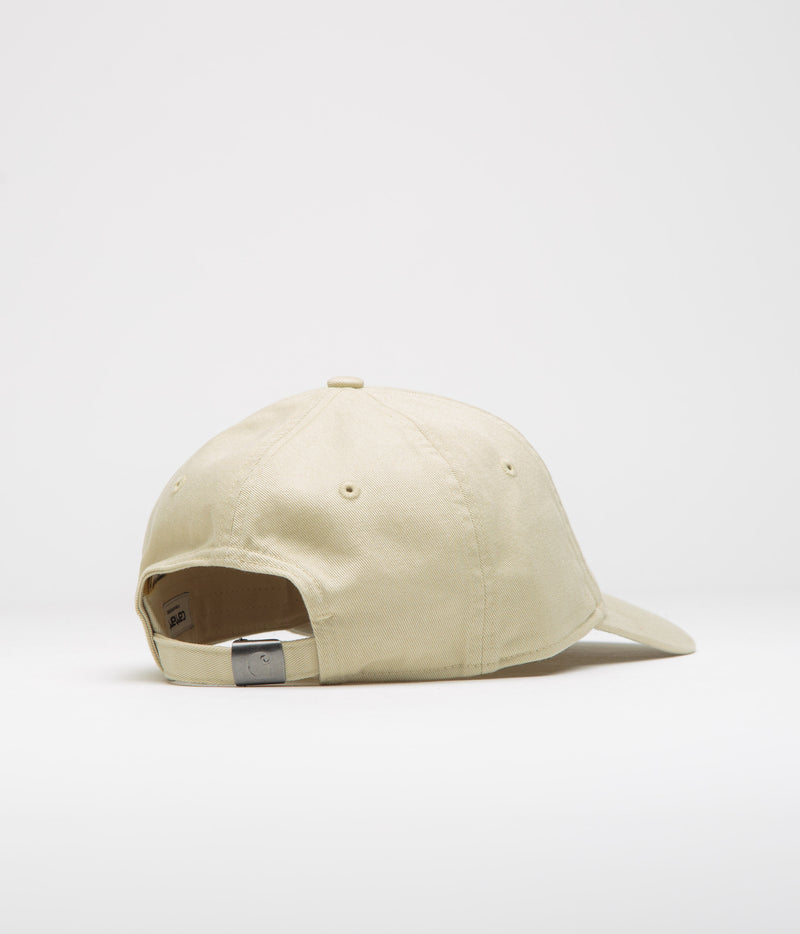 Carhartt Madison Logo Cap in Stone and White