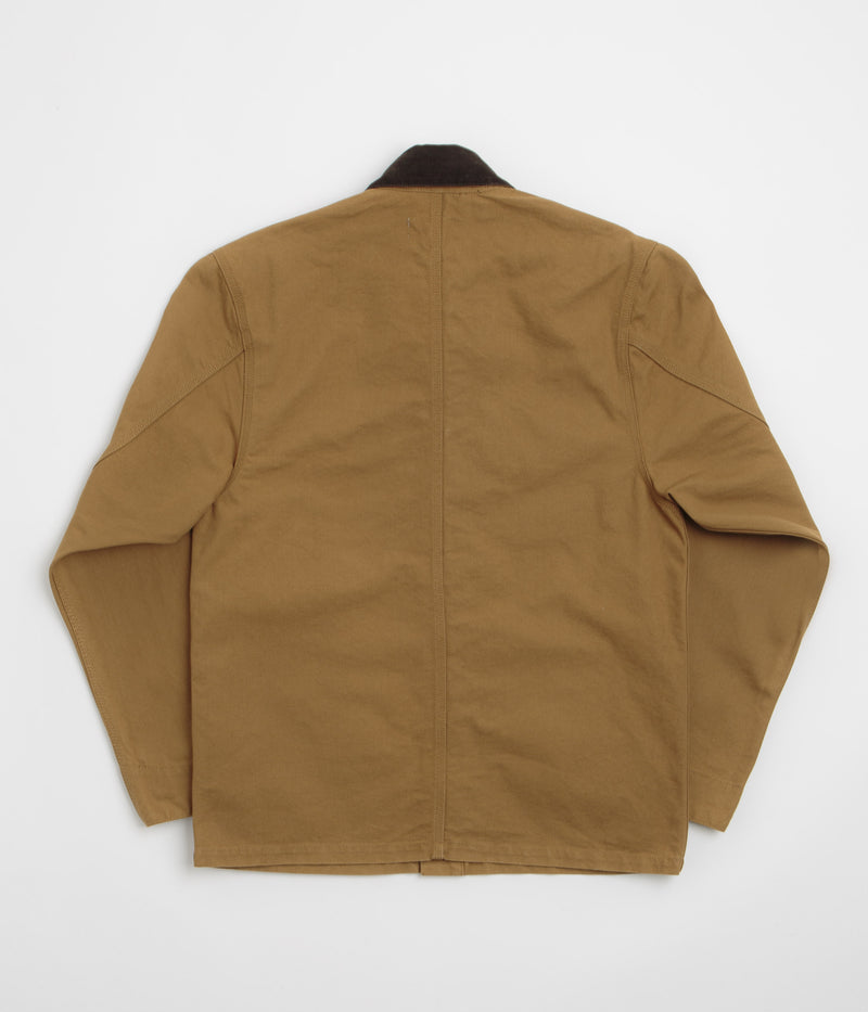 Carhartt Michigan Coat in Hamilton Brown and Tobacco