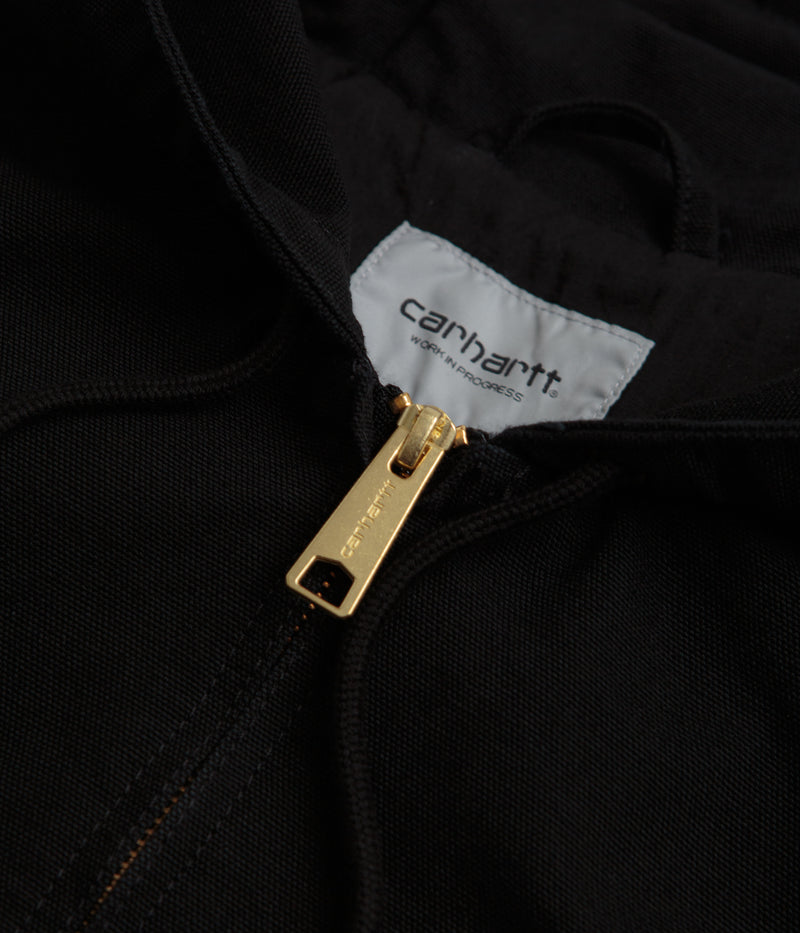 Carhartt OG Active Jacket in Black Rinsed