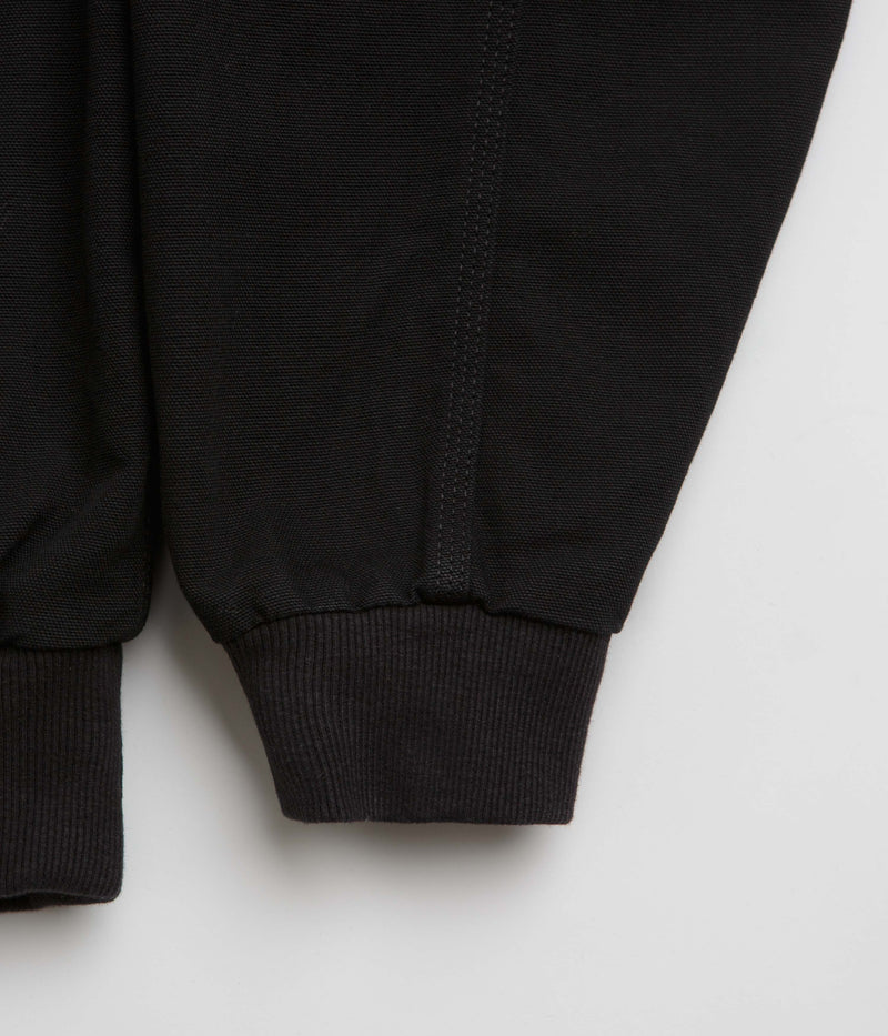 Carhartt OG Active Jacket in Black Rinsed