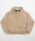 Carhartt OG Active Jacket in Dusty Hamilton Brown Rinsed