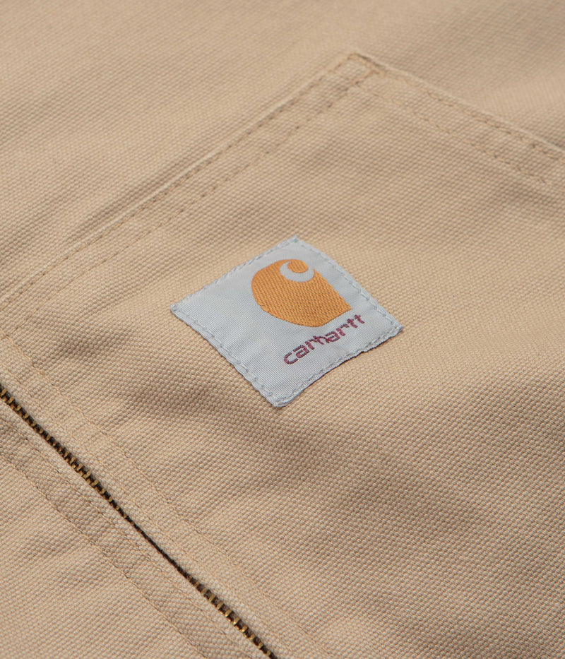 Carhartt OG Active Jacket in Dusty Hamilton Brown Rinsed