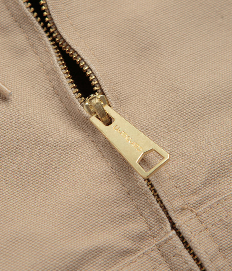 Carhartt OG Active Jacket in Dusty Hamilton Brown Rinsed