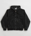 Carhartt OG Active Rivet Jacket in Black Stone Washed