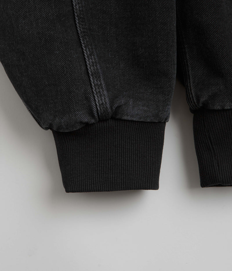 Carhartt OG Active Rivet Jacket in Black Stone Washed