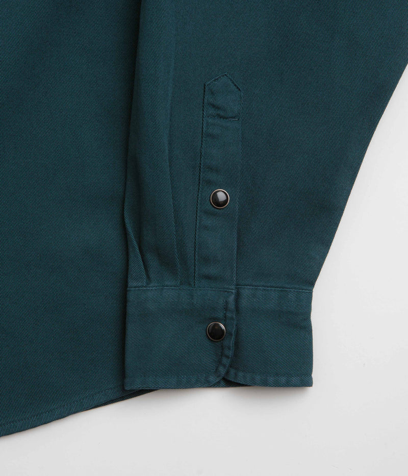 Carhartt Santa Fe Shirt in Deep Lagoon
