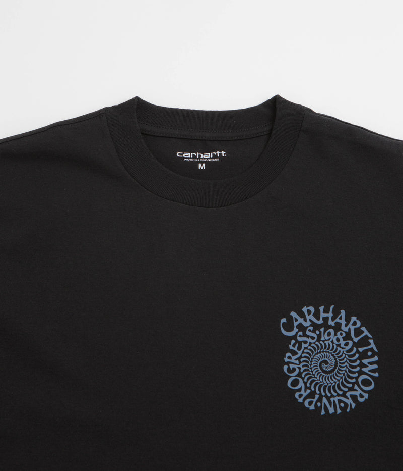 Carhartt Spirals T-Shirt in Black
