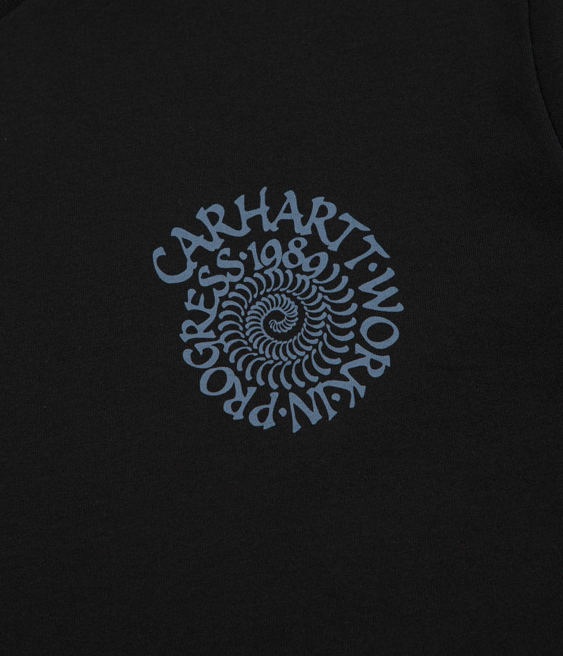 Carhartt Spirals T-Shirt in Black
