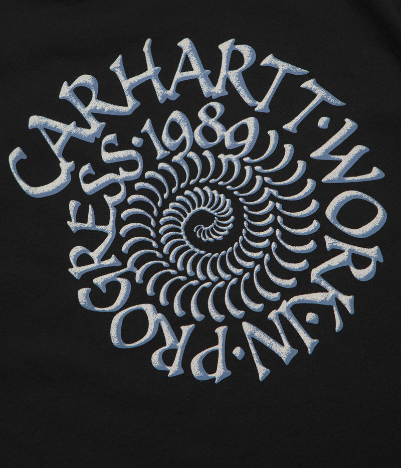 Carhartt Spirals T-Shirt in Black