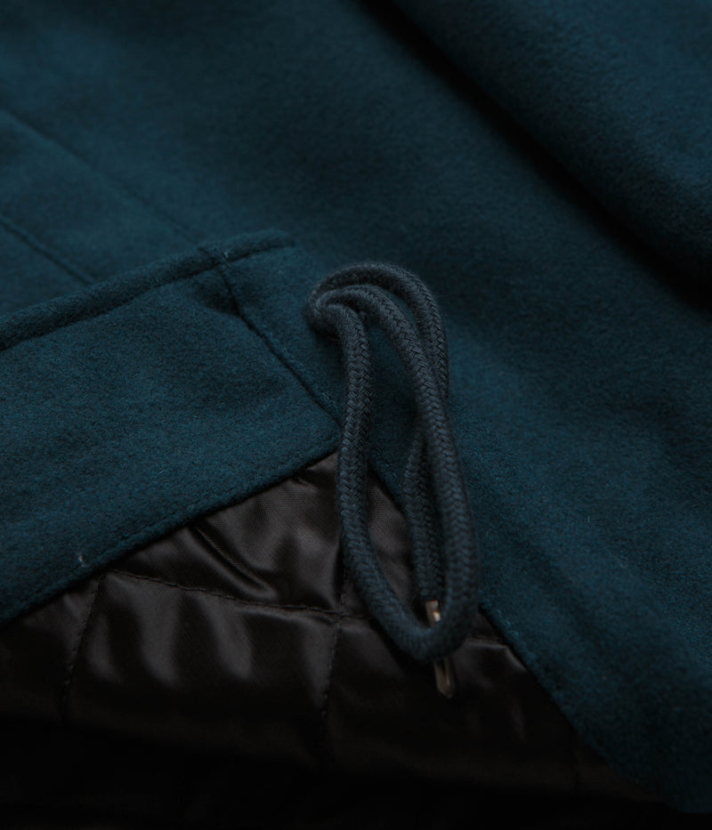 Carhartt Wool Coach Jacket in Deep Lagoon and Wax