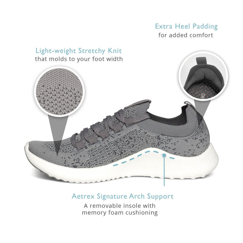 CARLY BLACK ATHLETIC SHOE