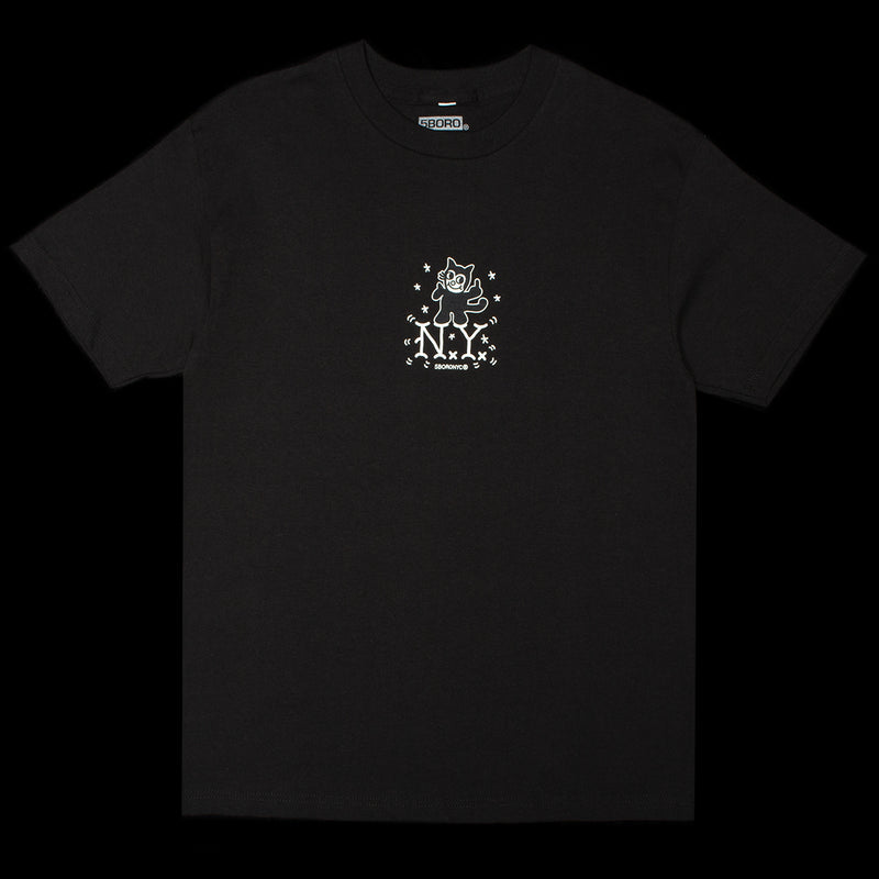 5Boro | Cat T-Shirt Color : Black