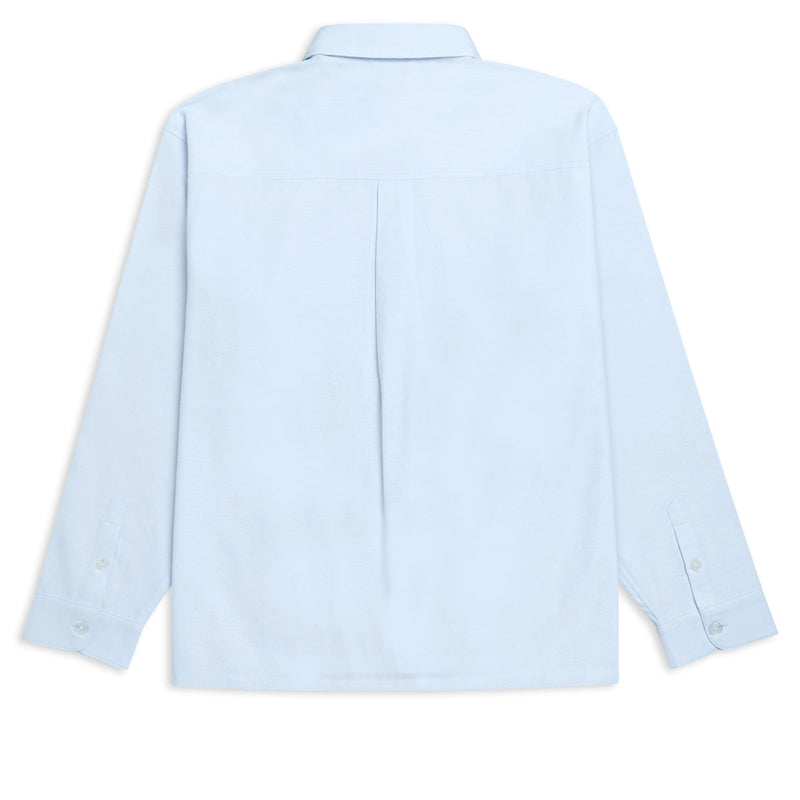 CCS Custom Embroidered Box Oxford Shirt - Blue