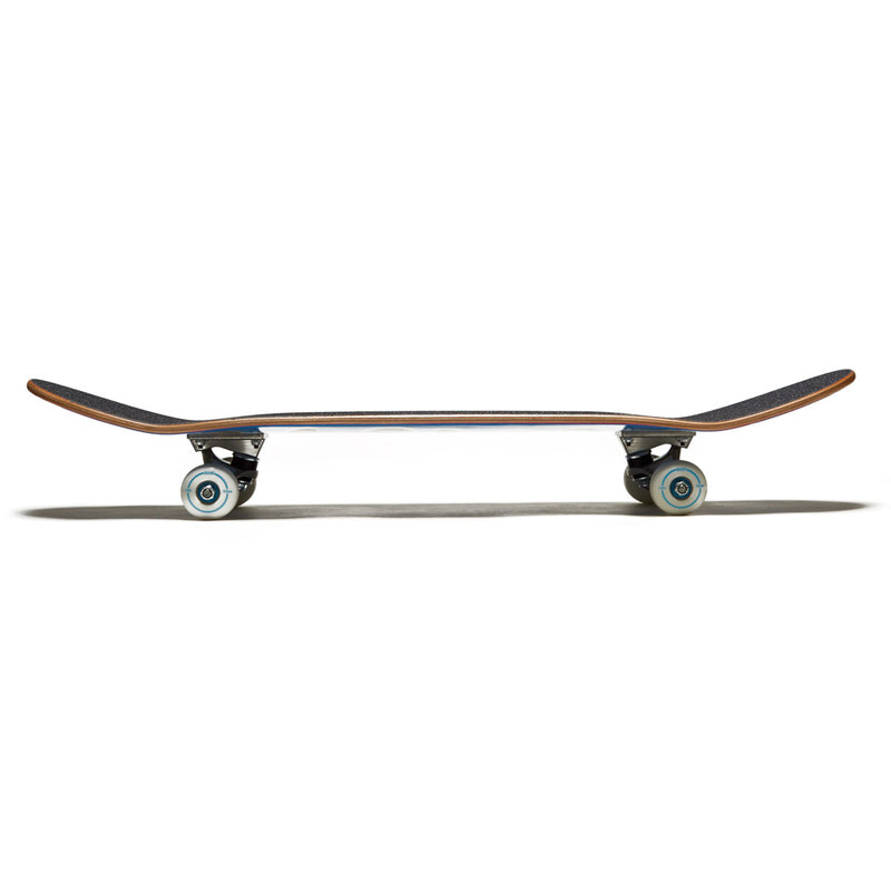 CCS Flames Mini Skateboard Complete - Black/Blue