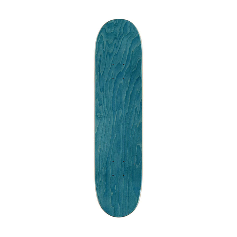 CCS Flames Mini Skateboard Deck - Black/Blue