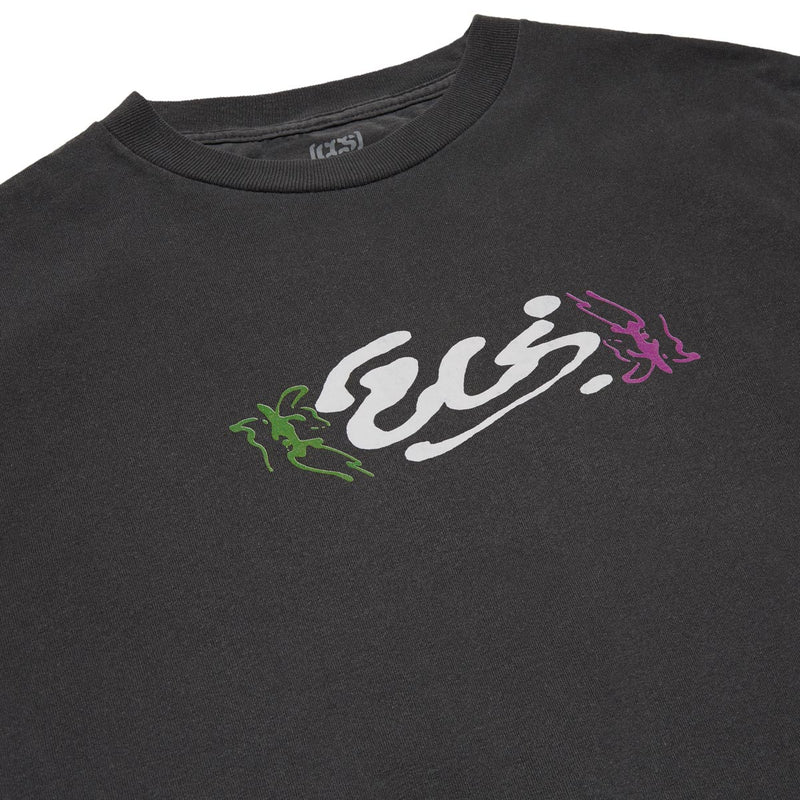CCS Ink Blot Logo T-Shirt - Faded Black