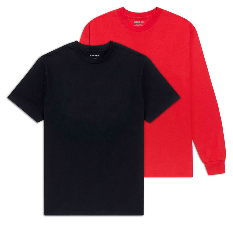 CCS OG Combo Pack T-Shirts - Black/Red