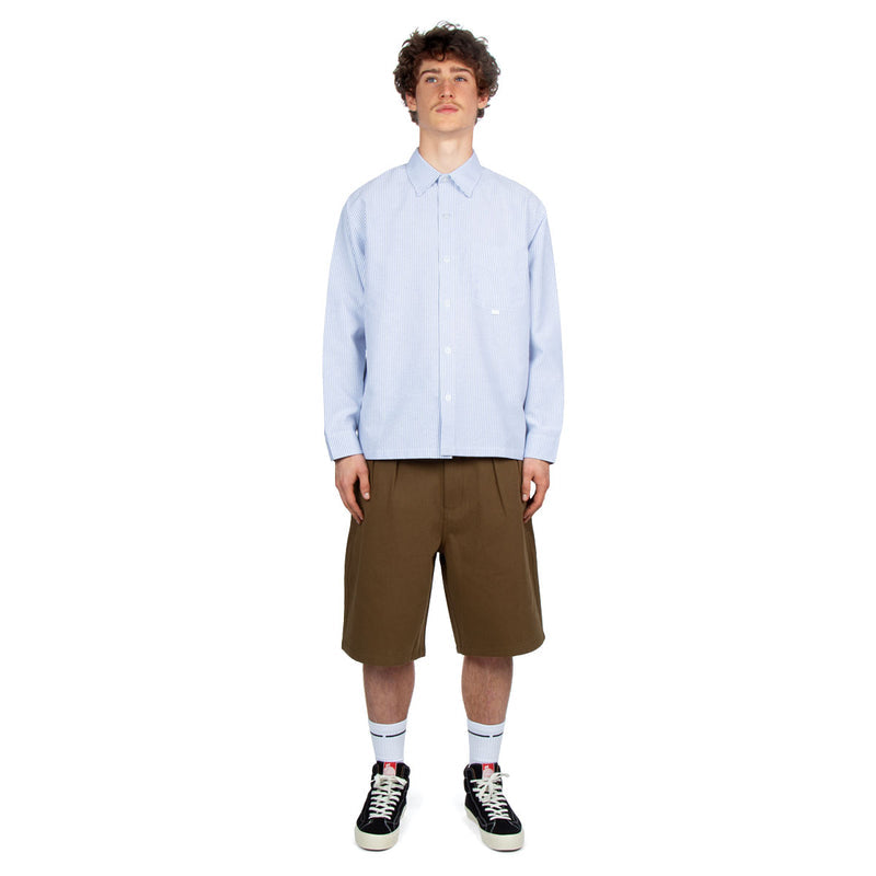 CCS Pleated Chino Shorts - Brown