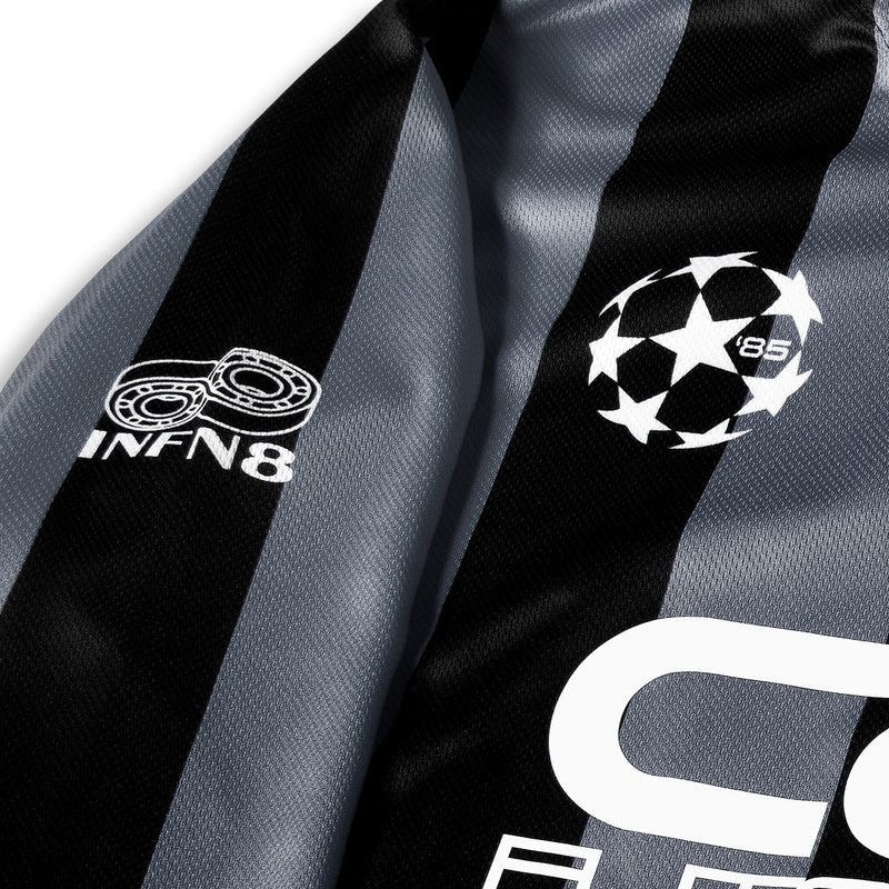 CCS Retro '85 Long Sleeve Soccer Jersey - Black Stripe