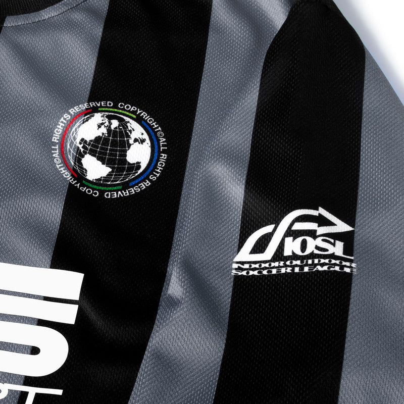 CCS Retro '85 Long Sleeve Soccer Jersey - Black Stripe