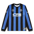 CCS Retro '85 Long Sleeve Soccer Jersey - Blue Stripe