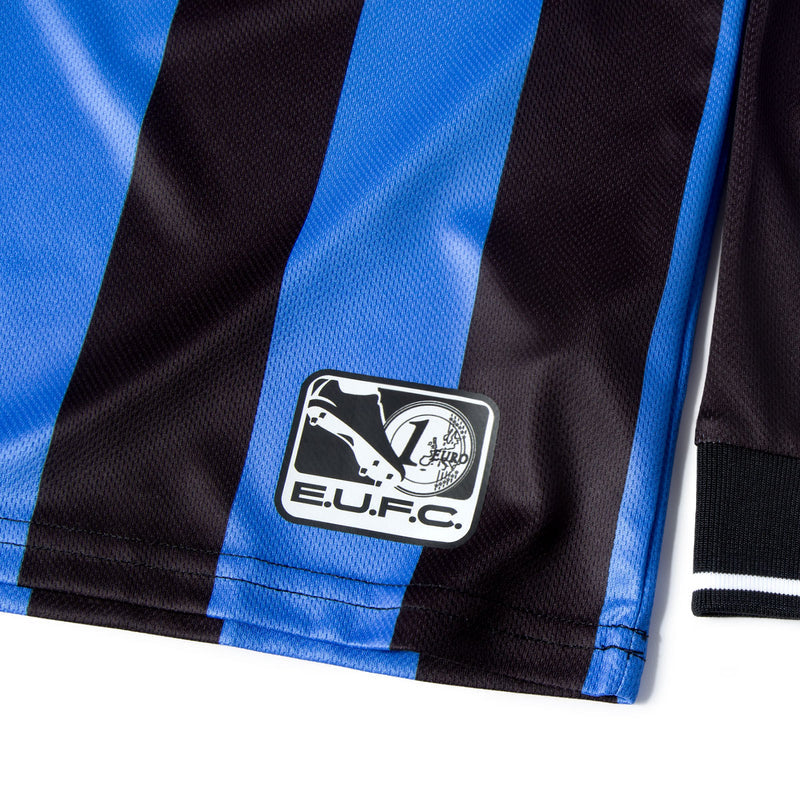 CCS Retro '85 Long Sleeve Soccer Jersey - Blue Stripe
