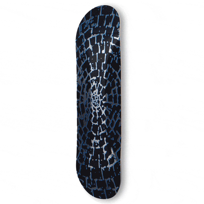 CCS Shatter Foil Skateboard Complete - Black