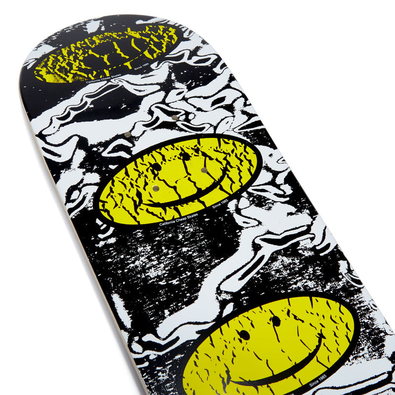 CCS Smile Decay Mini Skateboard Deck - Black