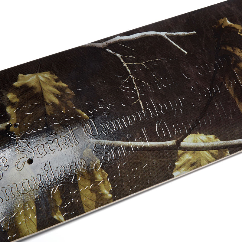 CCS Social Camouflage Embossed Mini Skateboard Deck - Realtree Meteorite