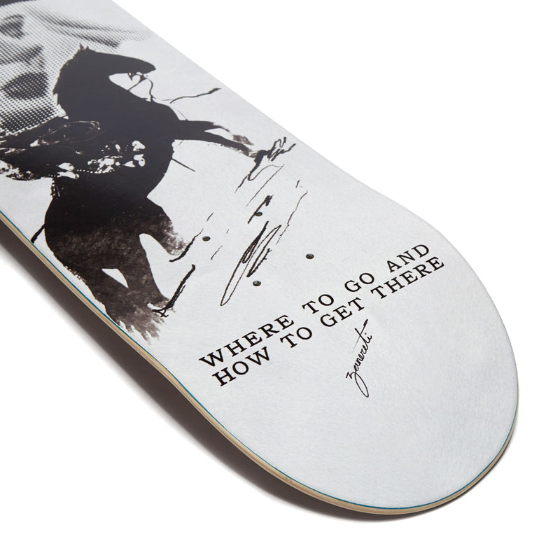 CCS x Zanereti Where To Go Skateboard Deck