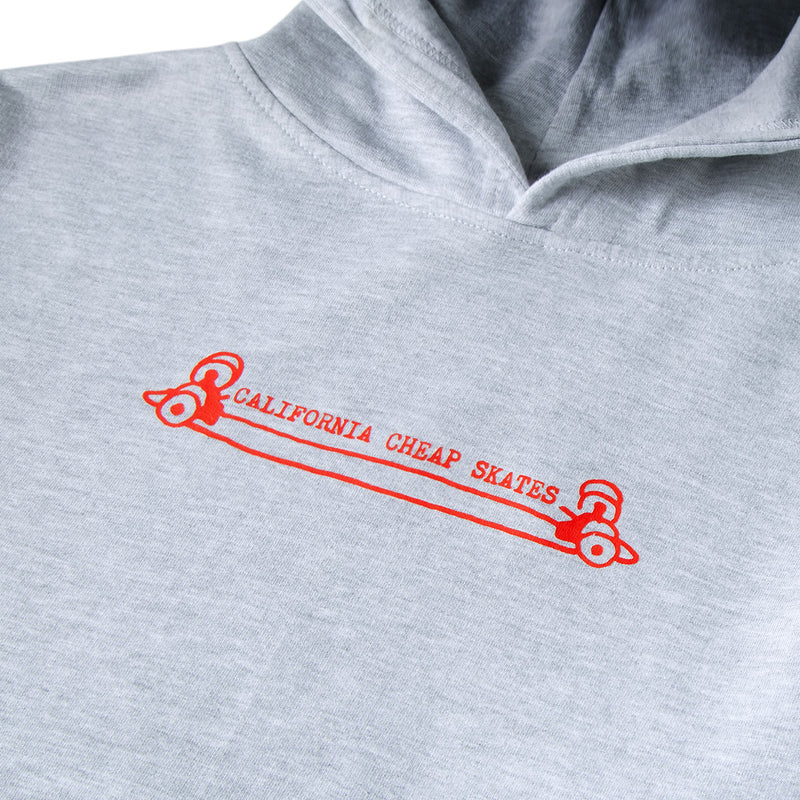 CCS Youth Heritage Cheap Skates Hoodie - Grey