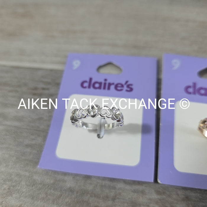 Claire's Rings (2) - Size 9