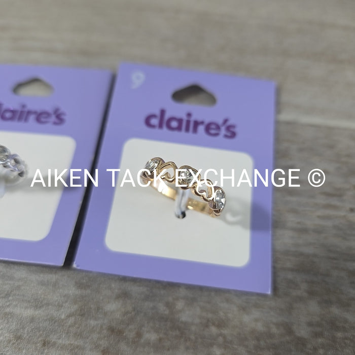 Claire's Rings (2) - Size 9