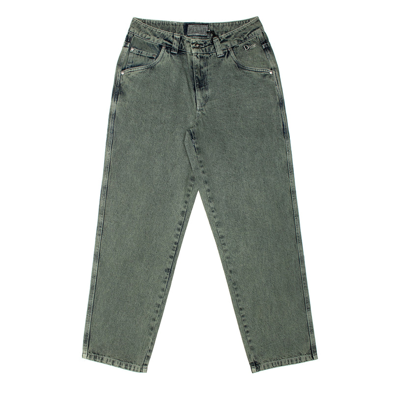 Dime | Classic Relaxed Denim Pants Color : Overdyed Forest