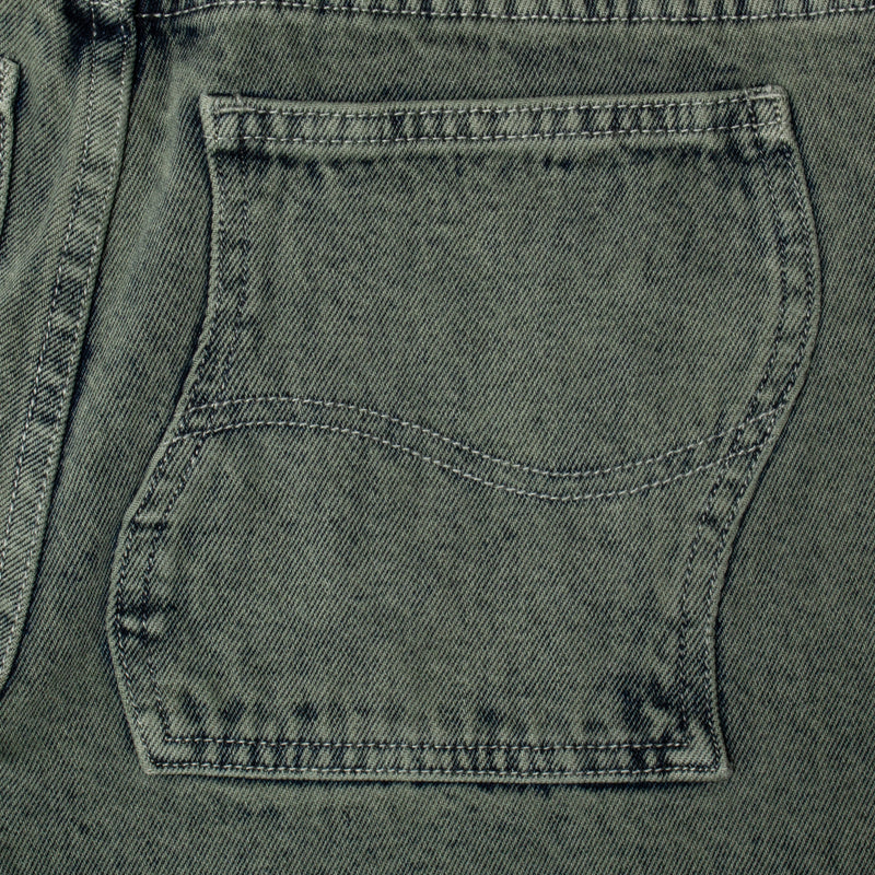 Dime | Classic Relaxed Denim Pants Color : Overdyed Forest
