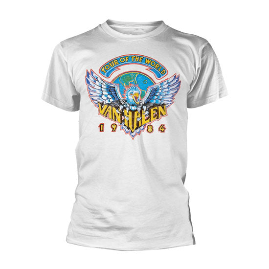T-Shirt - Van Halen - Tour of the World '84 - White
