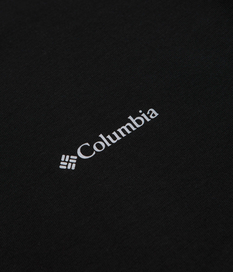 Columbia Burnt Lake Graphic T-Shirt in Black and Branded Jumble