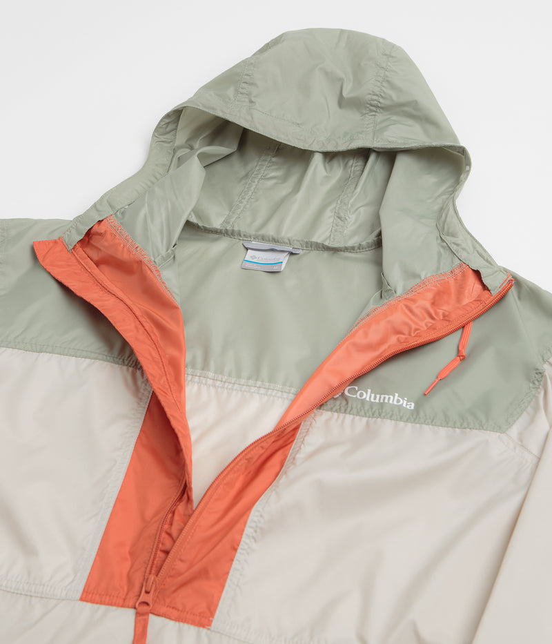 Columbia Flash Challenger II Anorak in Dark Stone and Safari / Tuscan